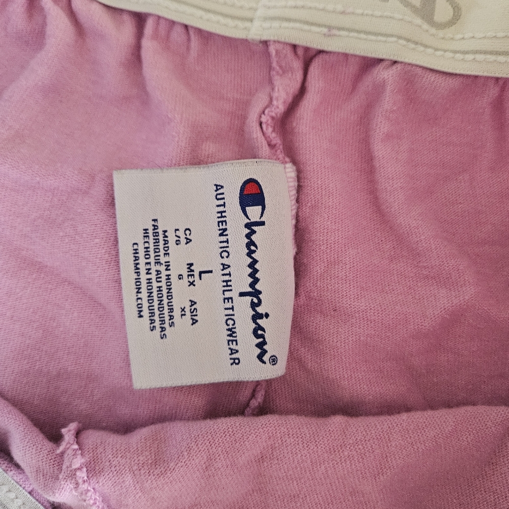 Champion shorts pink